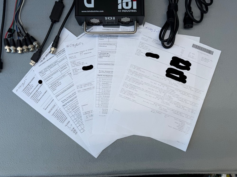 IO Industries DVR Express CORE 2 CXPLUS – Multi-Camera Recorder Module – Tested