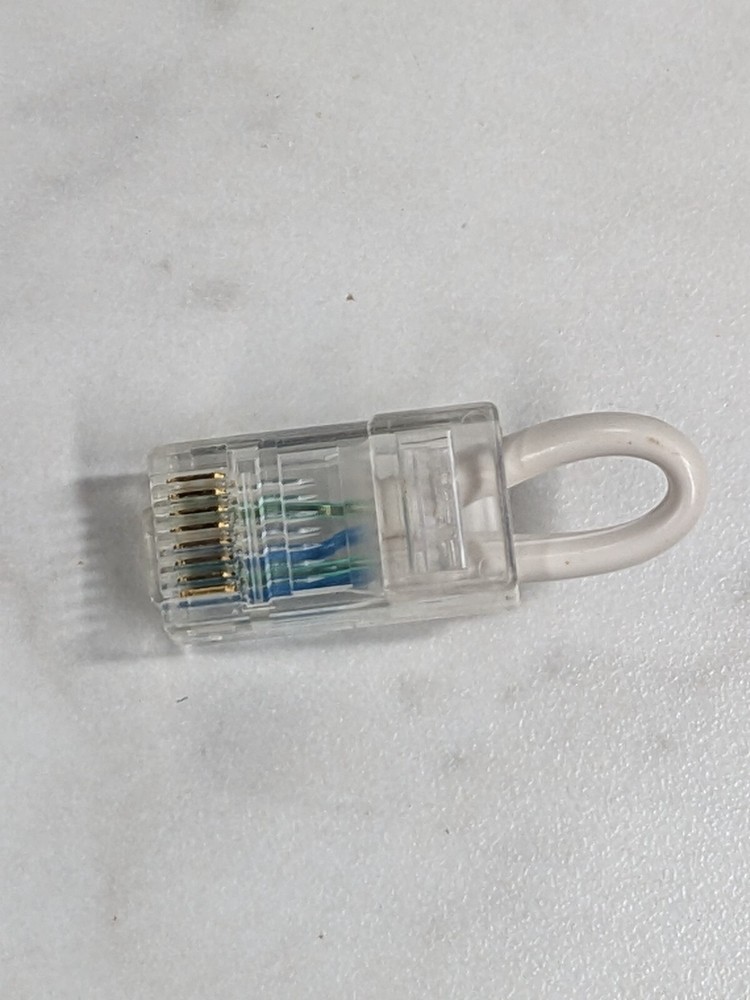 ETHERNET SERVER TRANSCEIVER WRAP PLUG RJ45 NOS 00G2380