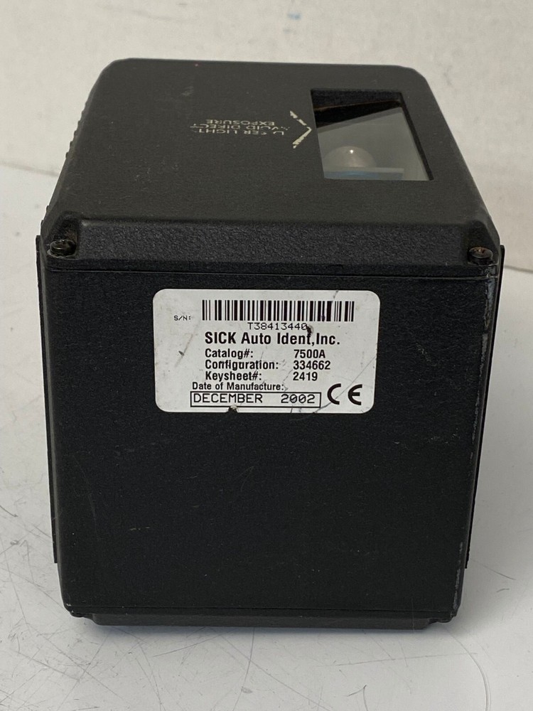 SICK CiMAX 7500A CiMatrix LASER BARCODE SCANNER READER DECODER