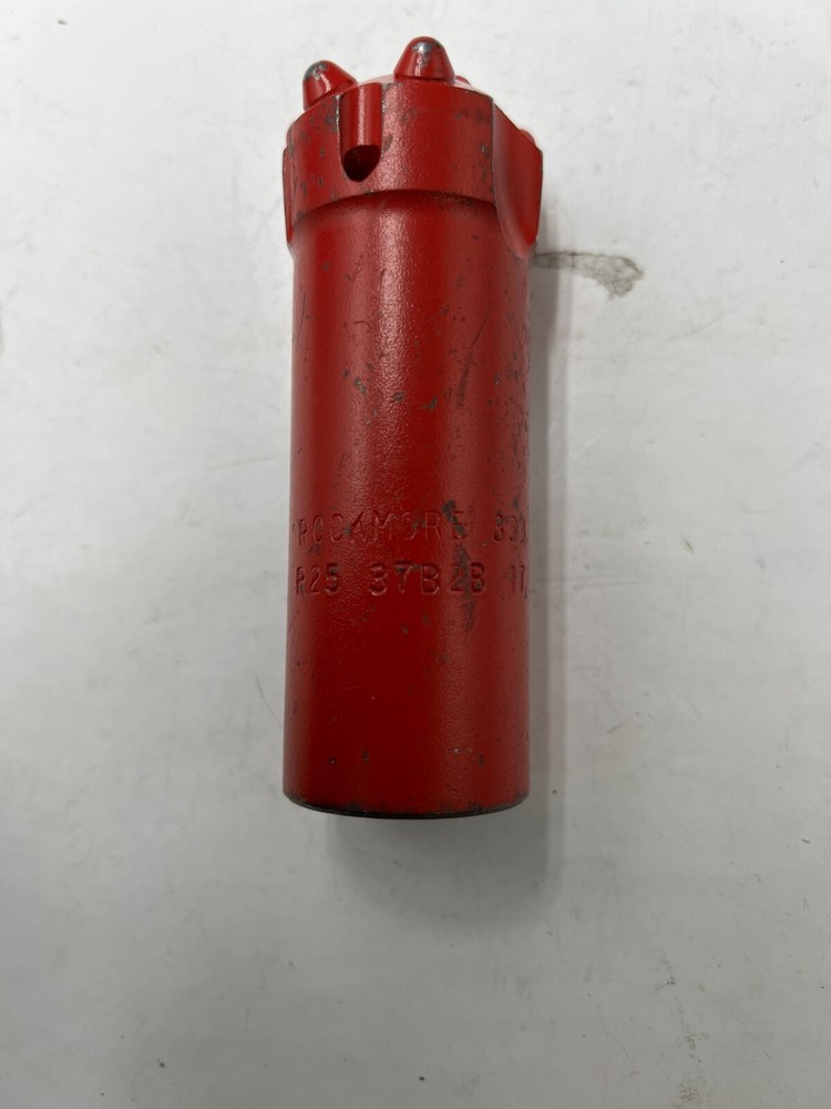 ROCKMORE 3332 Threaded Button Bit R25 37B2B 1729 Red