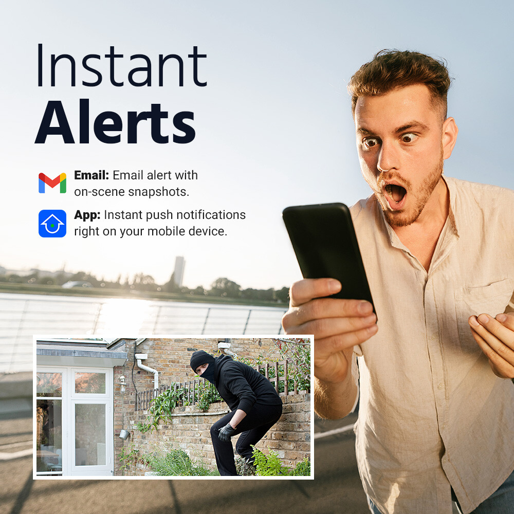 ANNKE 4K 8CH 16CH NVR 5MP Audio POE IP Security Camera System Outdoor AI Detect