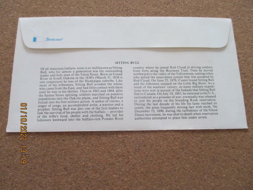 South Dakota: 6 Various First Day Covers