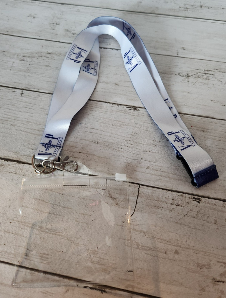 Universal Studios Orlando "VIP Experience" Reversible Lanyard