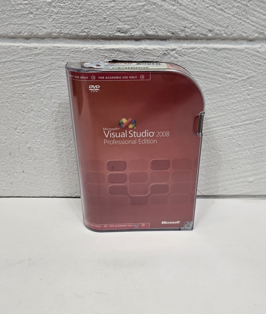 2008 Microsoft Visual Studio Professional Edition & SQL SERVER Academic Version