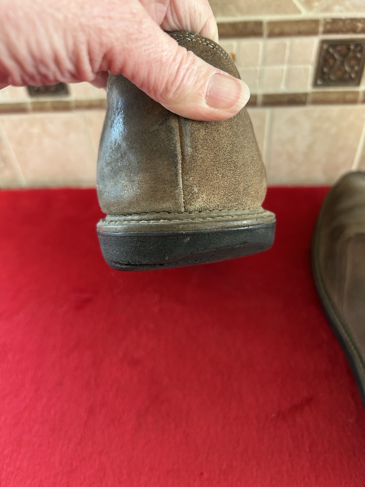 Reproduction WW1 US Army AEF Trench Pershing Boots Shoes WWI Vintage Mannequin