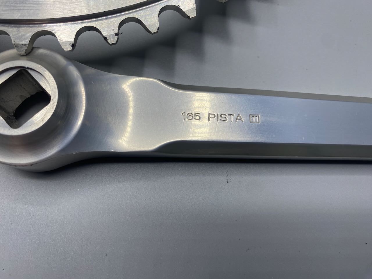 Campagnolo Pista Track Drivetrain NOS & Used 165 mm 1/8" wide