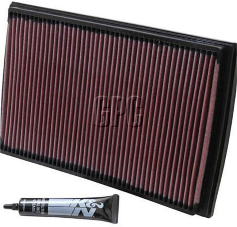 Engine Air Filter: Reusable, Clean Every 75,000 Miles, Washable, Premium, Replac