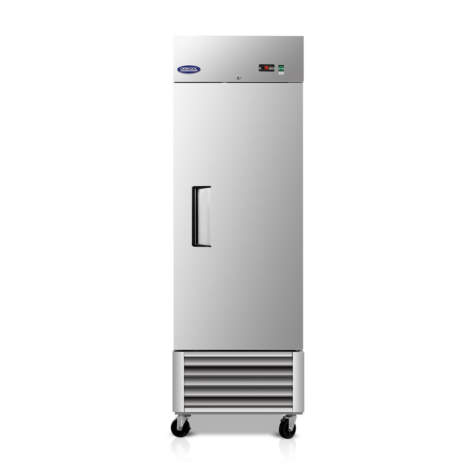 27" W Commercial Refrigerator - Single Door Reach-In for Restaurant, Bar, Cafe