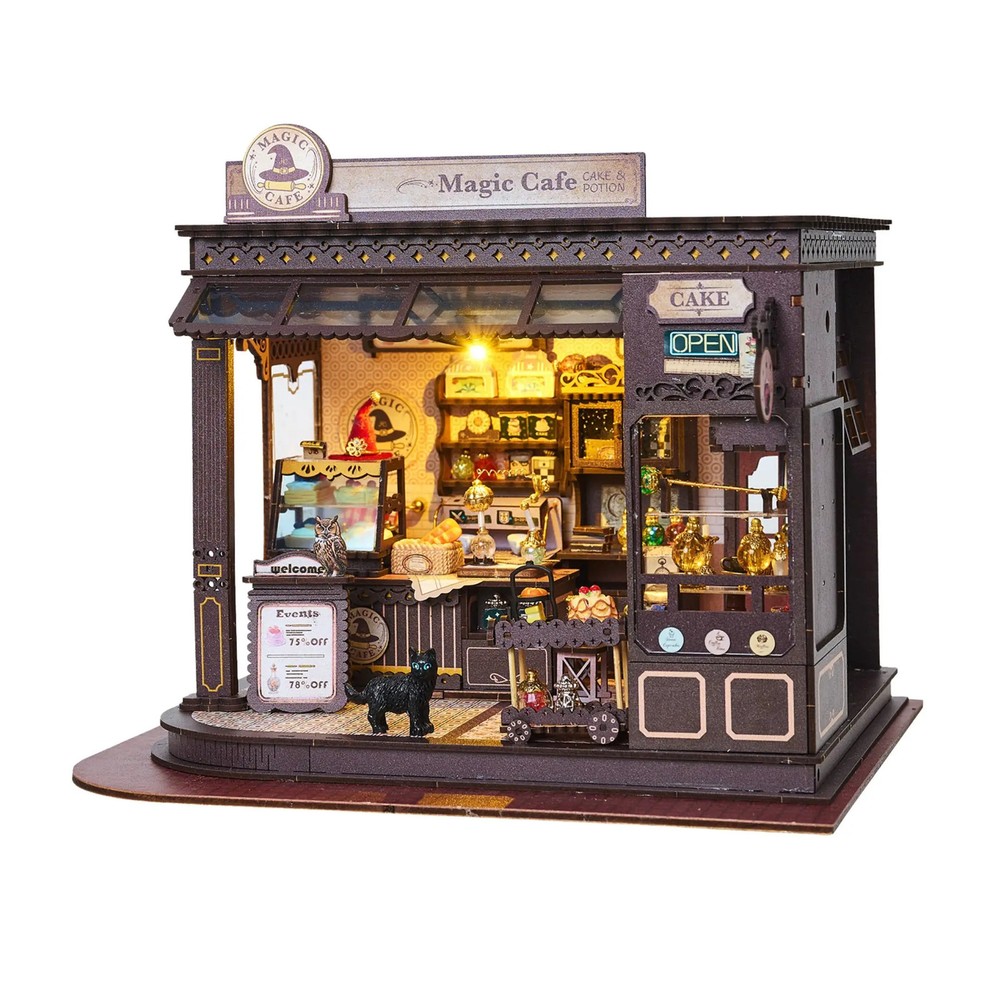 Magic Cafe House 3D Puzzle Kit