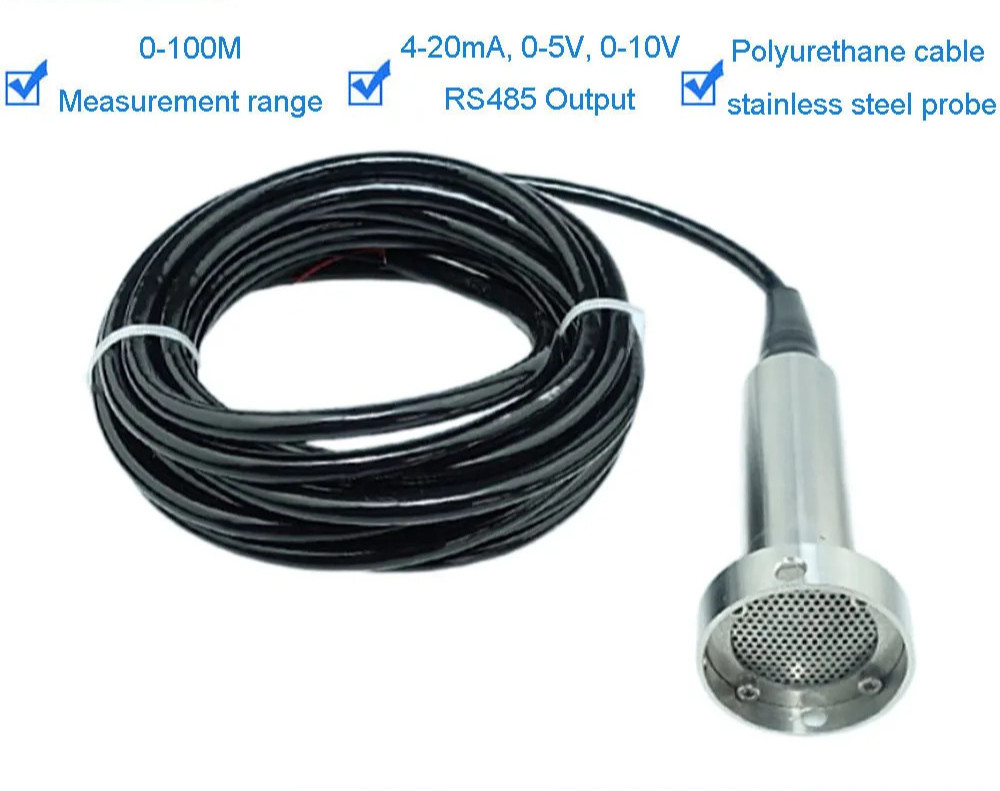 Liquid Level Transmitter Anti-Blocking Sewage Static Pressure Pool Sensor Type