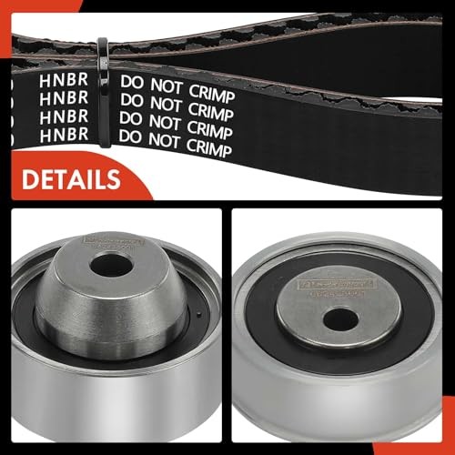 Engine Timing Belt Kit Compatible with Mitsubishi Eclipse 2008-2012, Galant