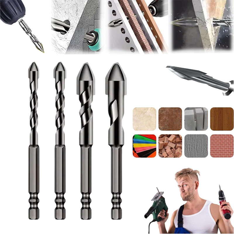 2024 High-Strength Eccentric Twist Drill Bit, Oblique Head Eccentric Drill Bit