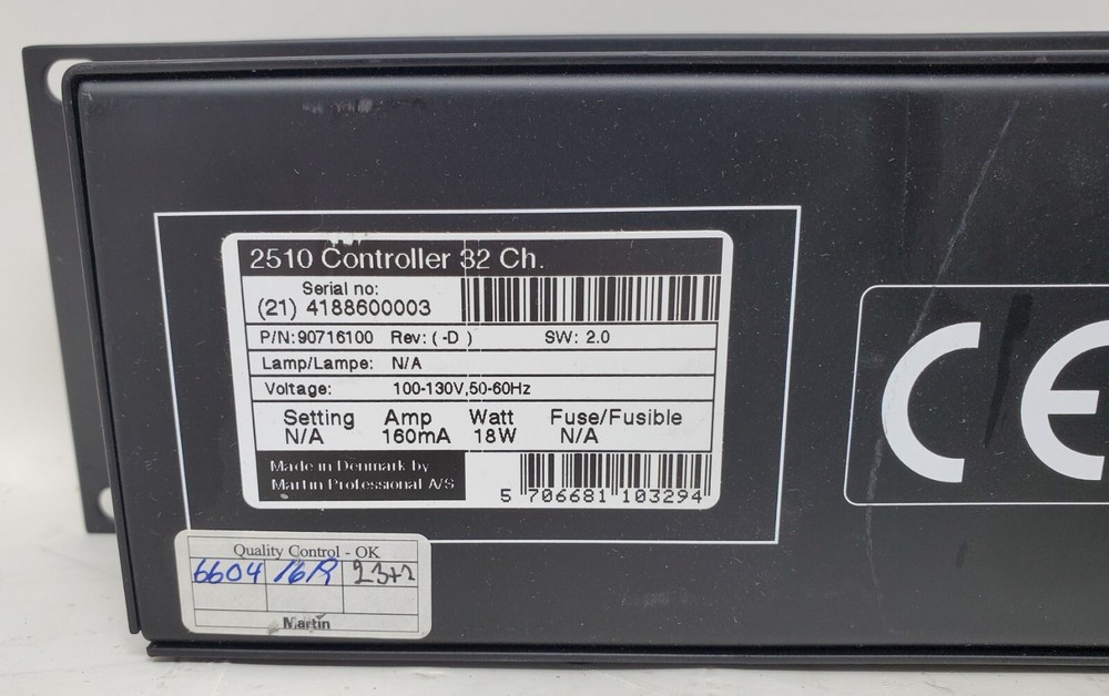 Martin 2510 32 Ch. Lighting Controller