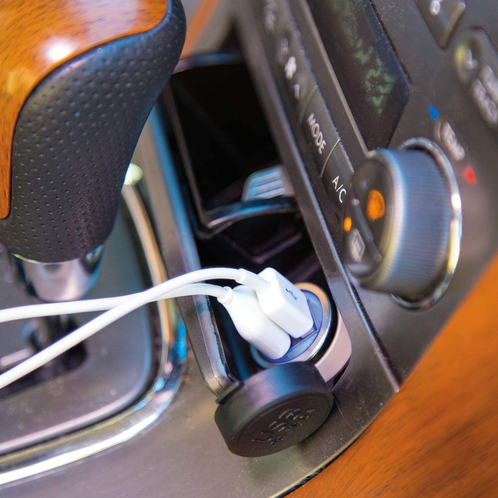 Tecmate Optimate Universal USB Cigarette Lighter USB Fast Charger Port Plug