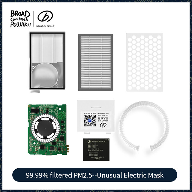 [VALUE KIT] Broad Airpro Electrical Respirator + Two Reusable Mask