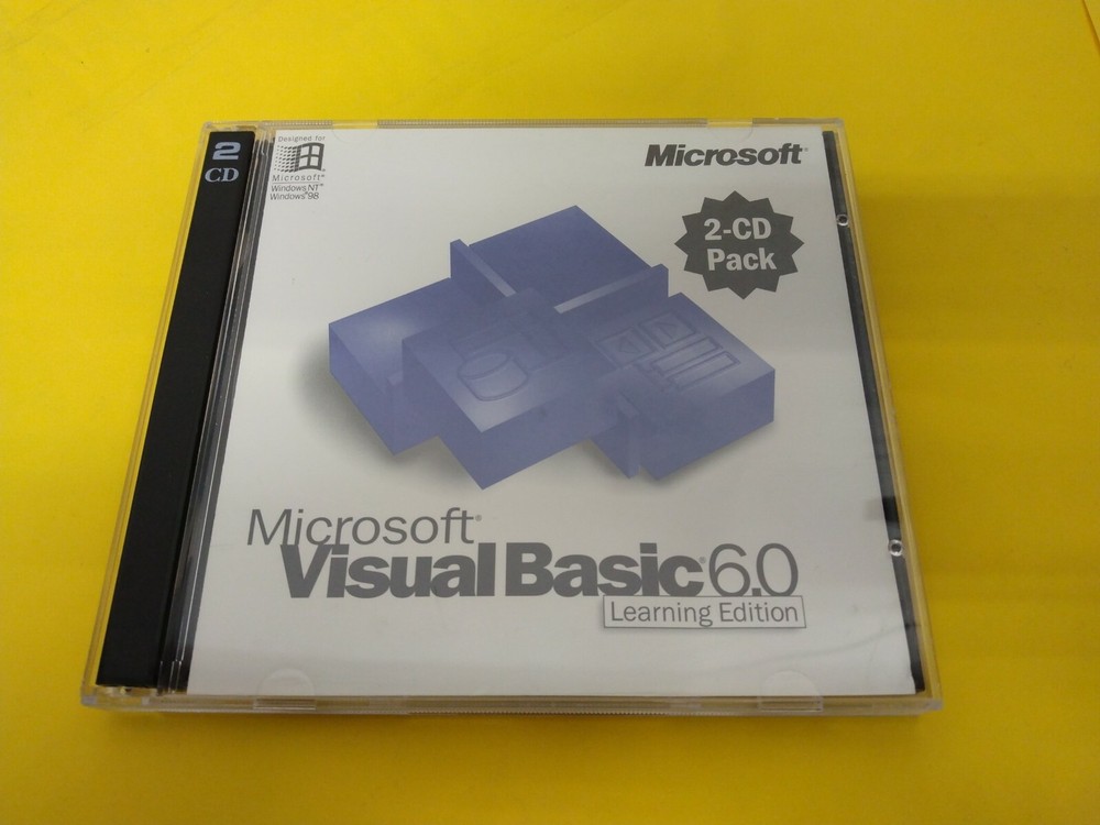 Microsoft Visual Basic 6.0 Learning Edition 2 CD , Windows 95/98/NT 4.0