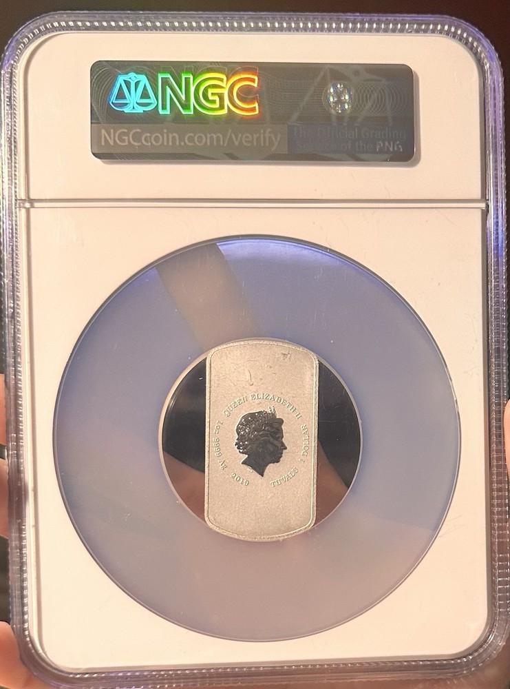 2019 The Simpsons Duff Beer Rectangular $1 1oz Silver .9999 COIN NGC PF 70🔥