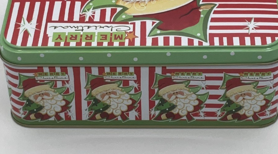 Christmas Cookie Candy Tin
