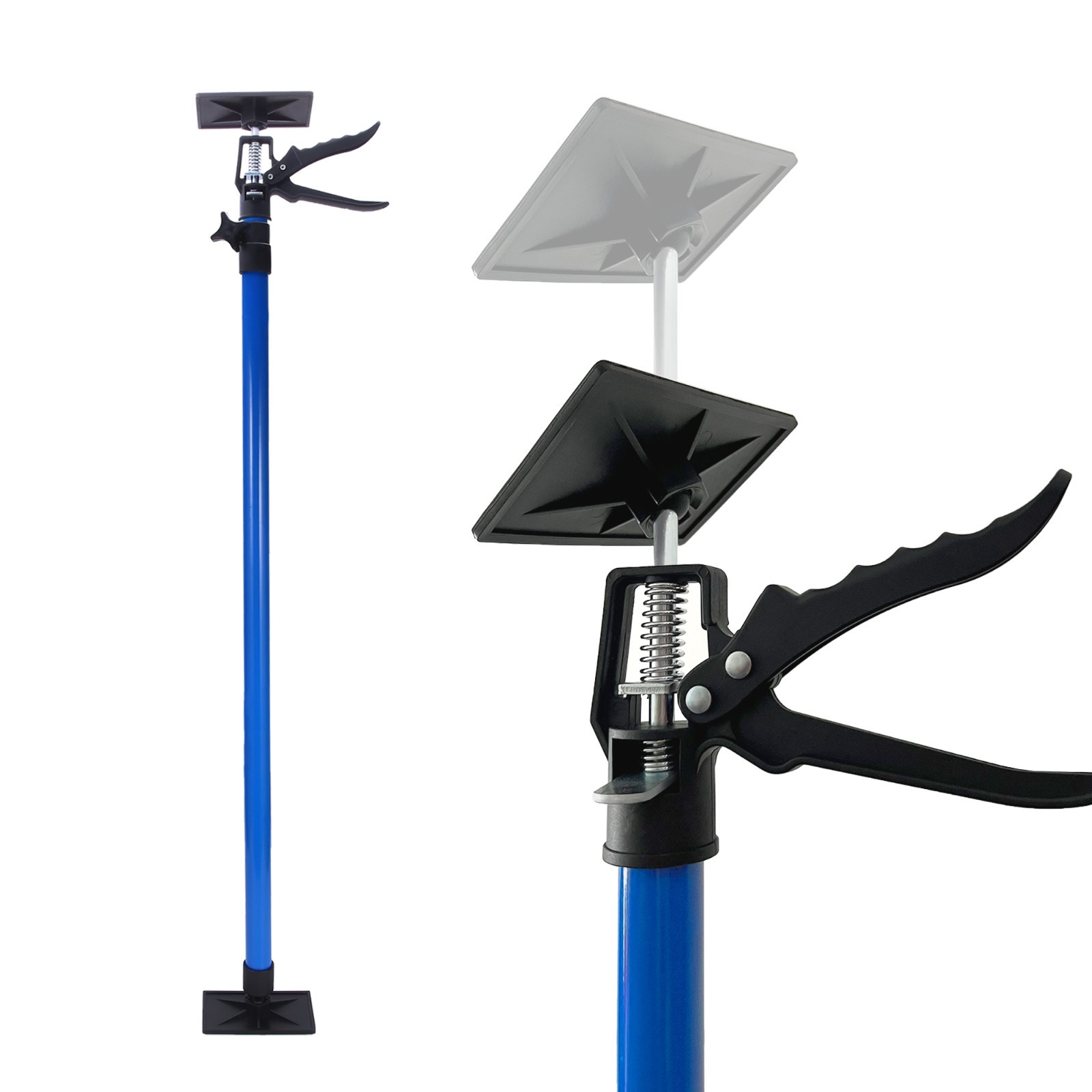 4pcs Adjustable Support Pole Cabinet Jack for Installing Cabinet Support Rod+Bag