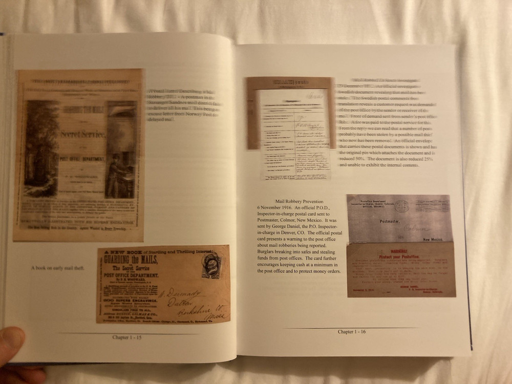 Mail Robbery Postal History (From Around The World) By Steven J. Berlin DPM NEW!