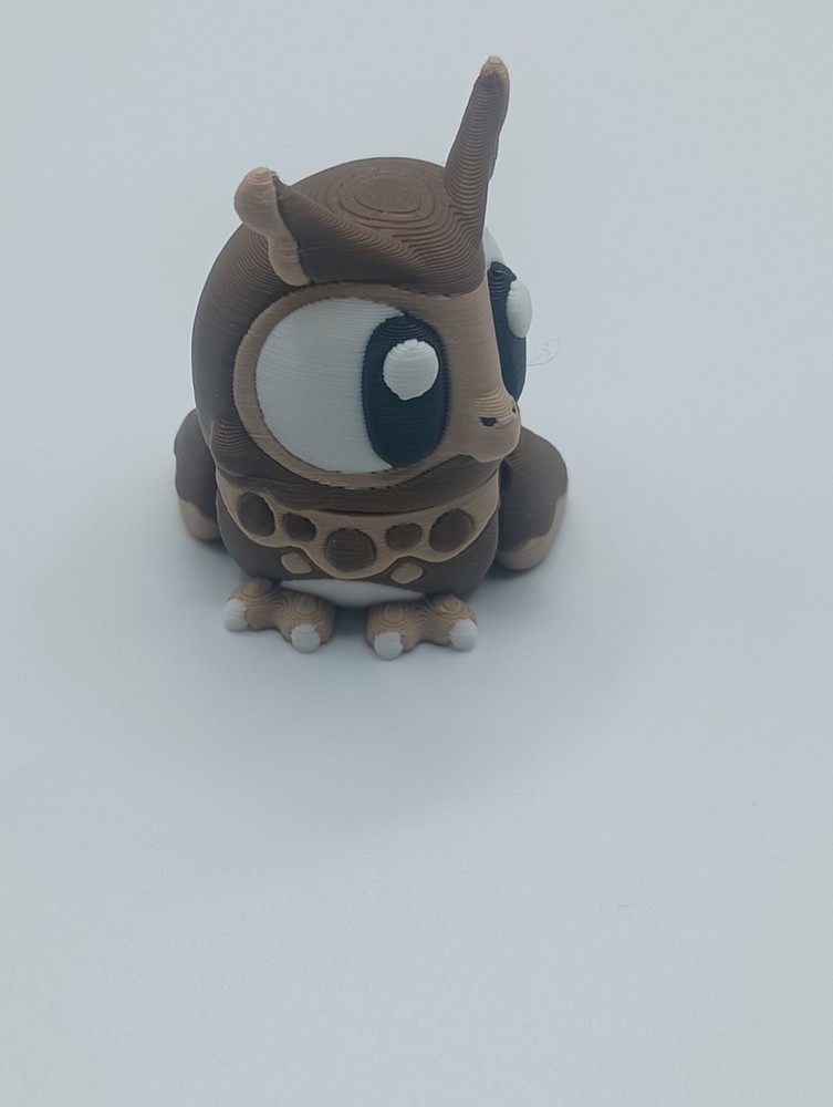 3D Printed Jiggle Pet Barn Owl