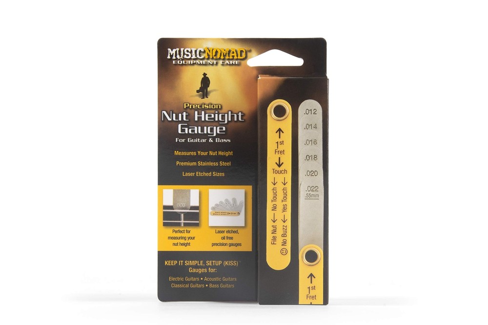Precision Nut Height Slotting Gauge Tool MN601 Silver