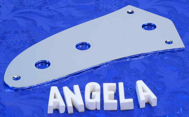 Generic Jaguar Replacement Chrome Master Control Plate, #JMC