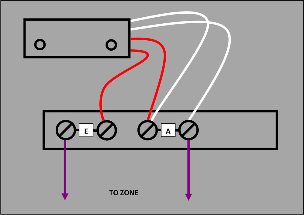 Grade 2 Roller Shutter Contact Single Reed 2 metre