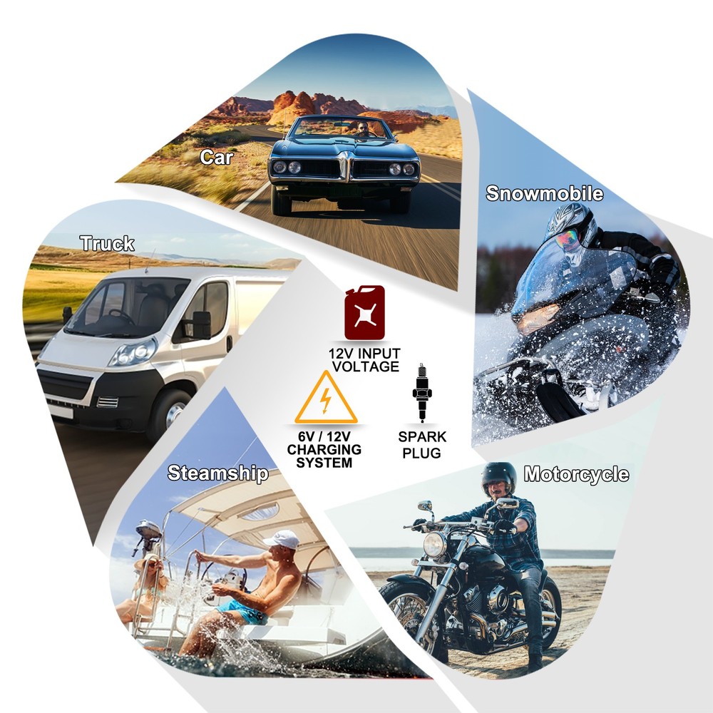 Petrol Engine Ignition Timing Gun Detector Xenon Light Car Inductive Strobe Test