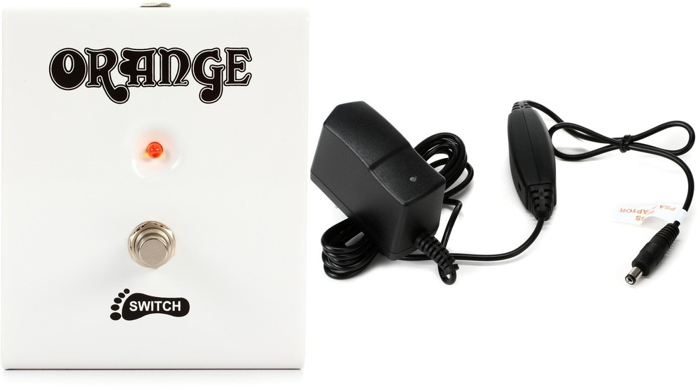 Orange FS-1 Single-button Footswitch + Roland PSA-120S2 Value Bundle
