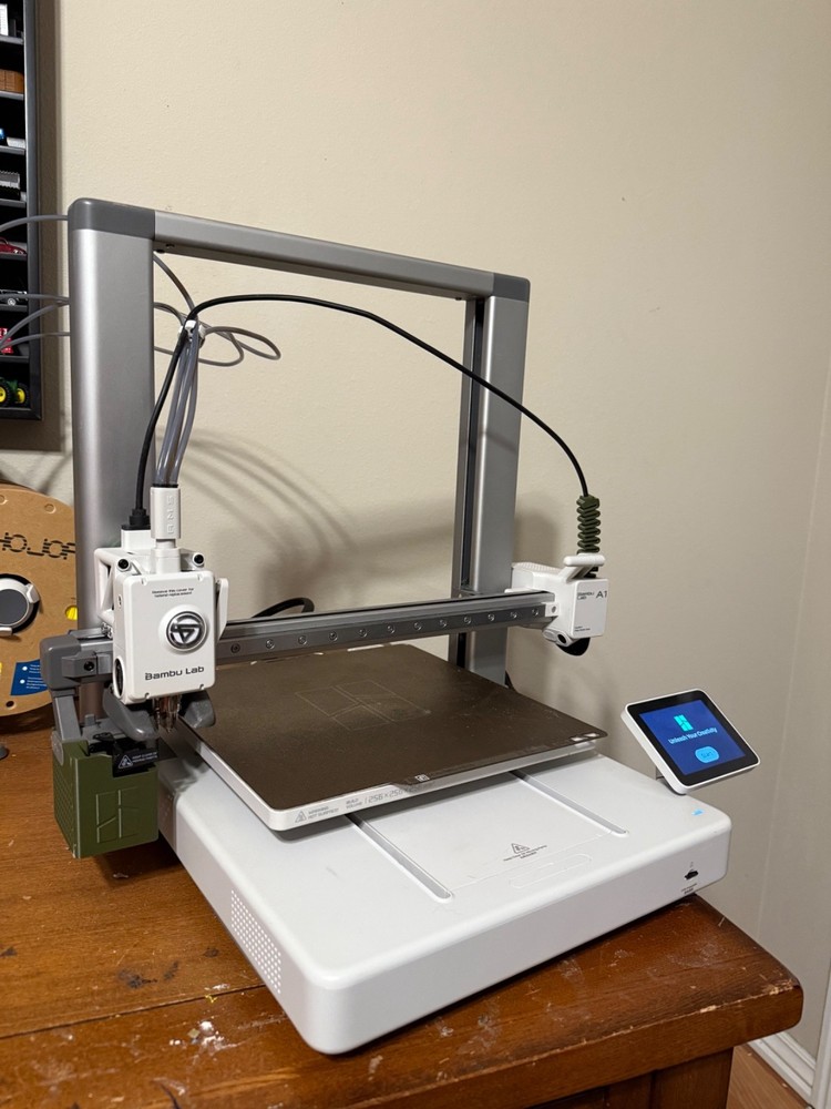 Bambu Labs A1 Combo with 20+ spools of Filament- Practically Brand new printer