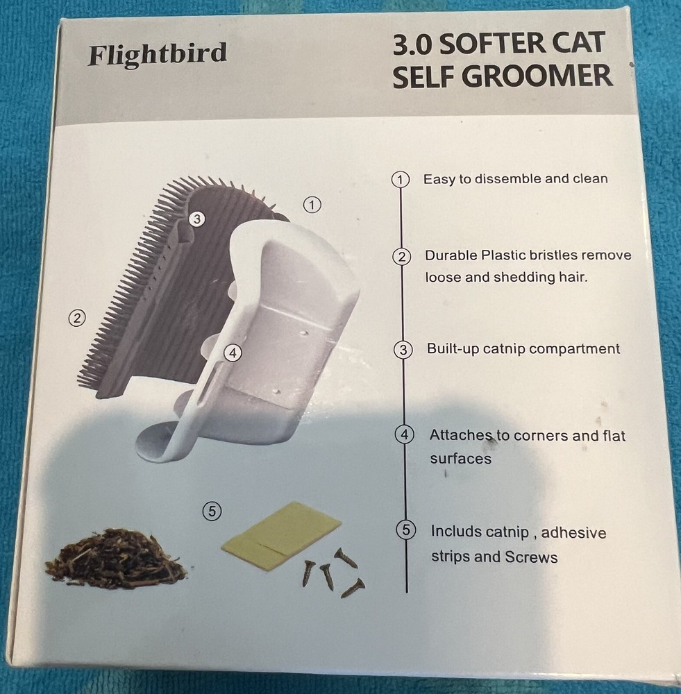 Flightbird 3.0 Softer Cat Self Groomer 2pc
