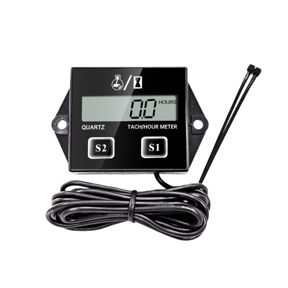 Digital Engine Tachometer with Operating Hours Meter and Touch Screen Display