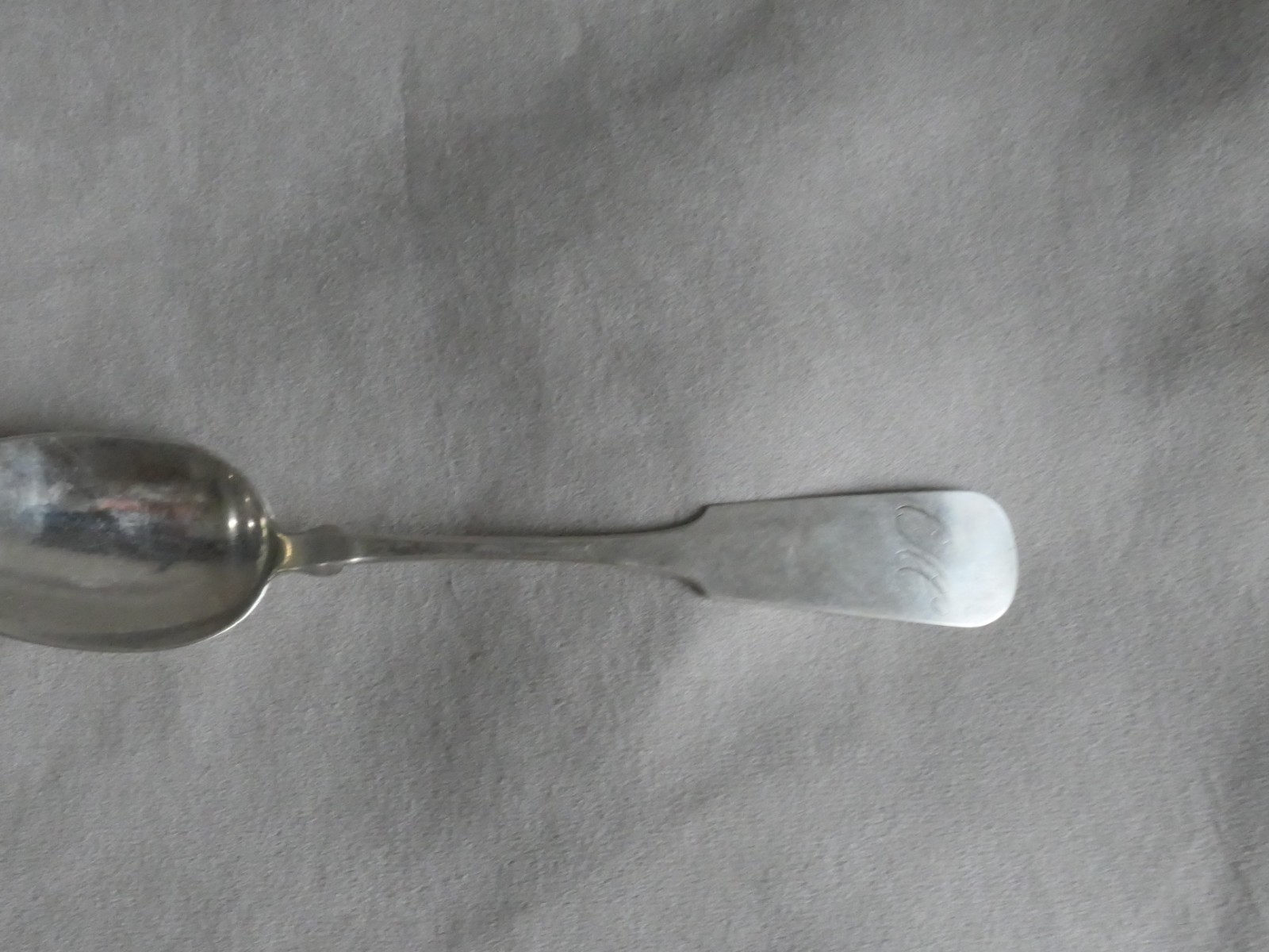 Two American Coin Silver Spoons FARRINGTON & HUNNEWELL Boston MA : 45.1g