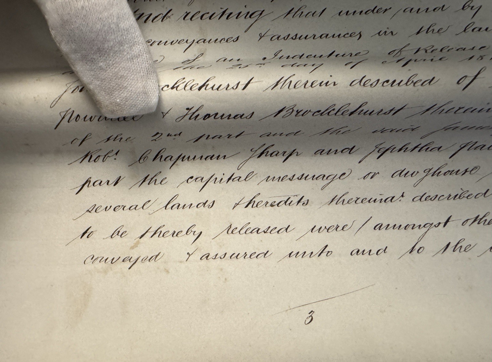 1867 Rare MASSIVE Vellum Abstract of Title Macclesfield Cheshire Manuscript 46pg