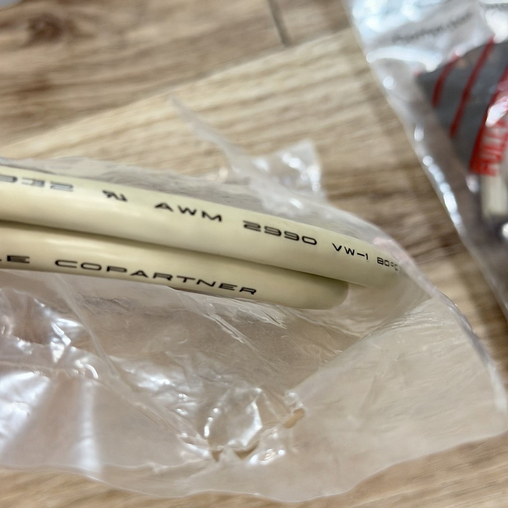 Vintage Computer Cables Adapters Lot Apple Mac VGA Serial Printer UNTESTED