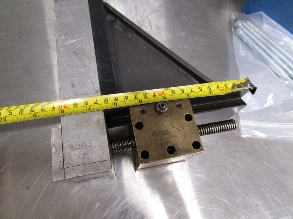 Two axis positioning stage linear precision slide Y & Z For Milling Lathe Tool