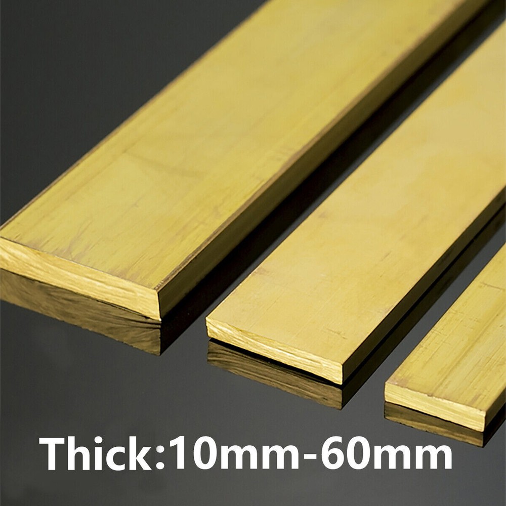 Thickness Brass 4mm - 30mm Flat Material Brass Flat Bar Brass Flat Plain