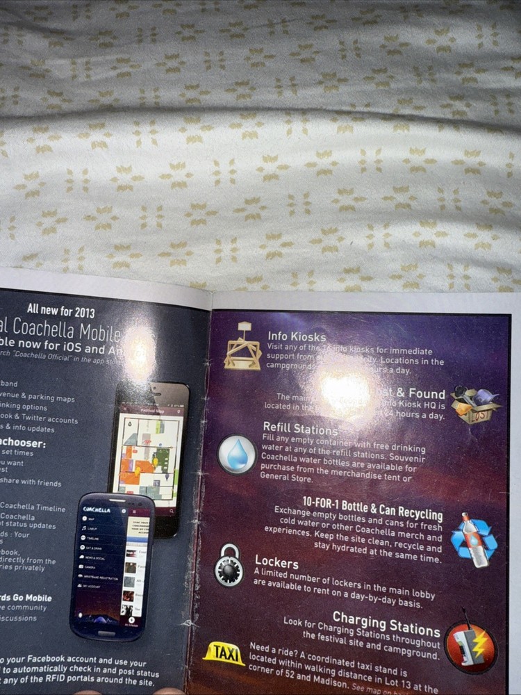 Official Coachella 2013 Weekend 2 Program book