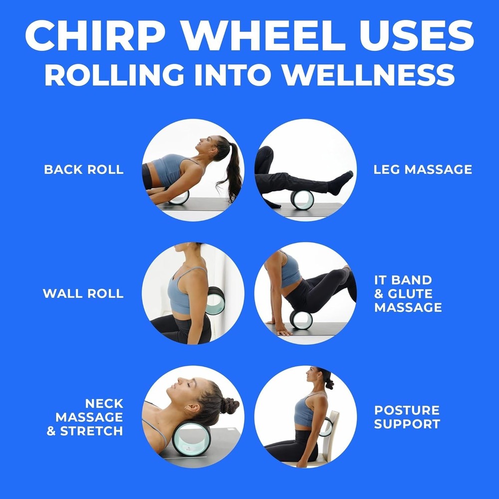Deep Tissue Relief Wheel Foam Roller