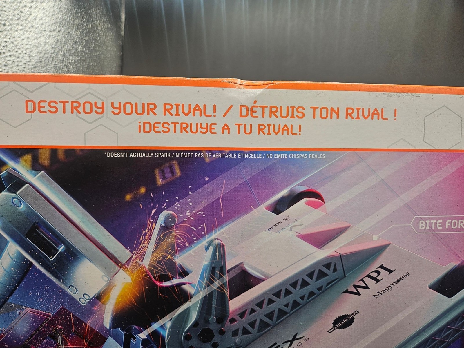 Hexbot BattleBots Arena Remote Control Battling Robots Set Blacksmith & Biteforc