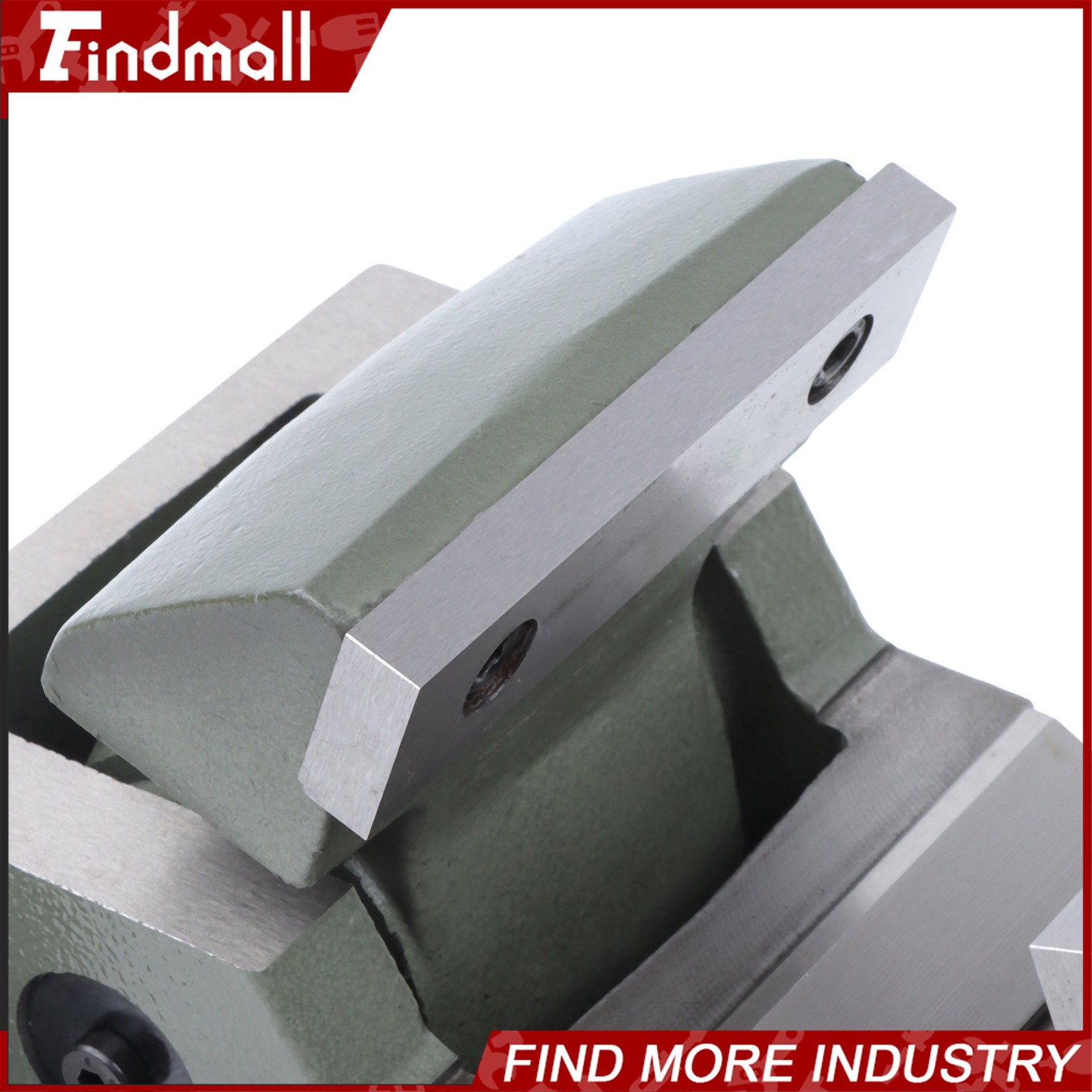 Findmall 4" Machine Vise Horizontal Vertical For Holding Shafts And Round Parts