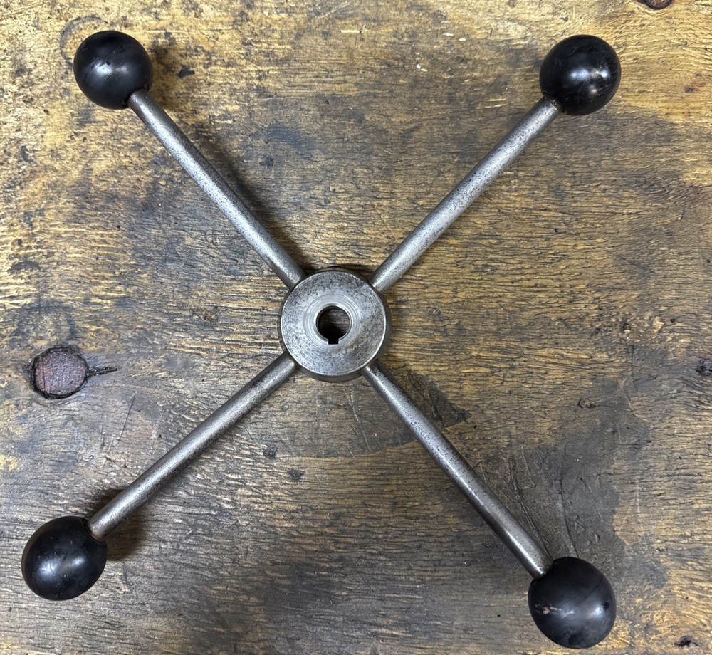 Walker Turner 900 / 1200 Series Drill Press Down Handle / Knobs / Rods 5/8 Bore
