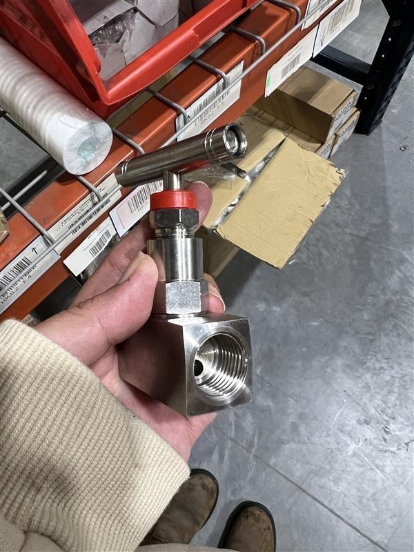 Stainless Steel Panel Mount Needle Valve - 1/2"