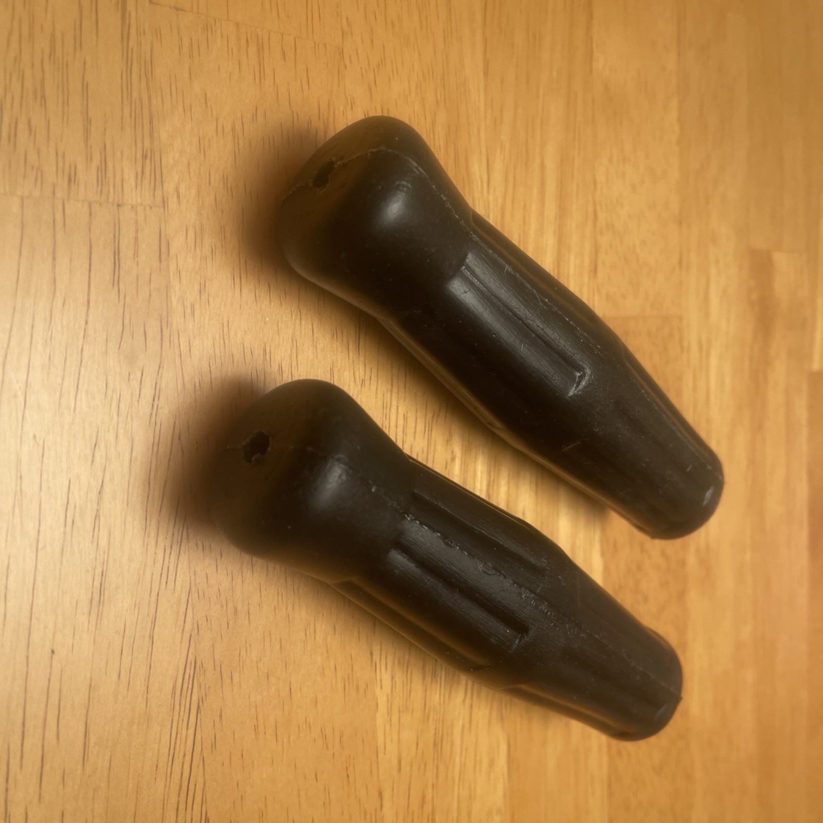 BICYCLE GRIPS Black Coke Bottle SCHWINN ELGIN Shelby Roadmaster Silverking