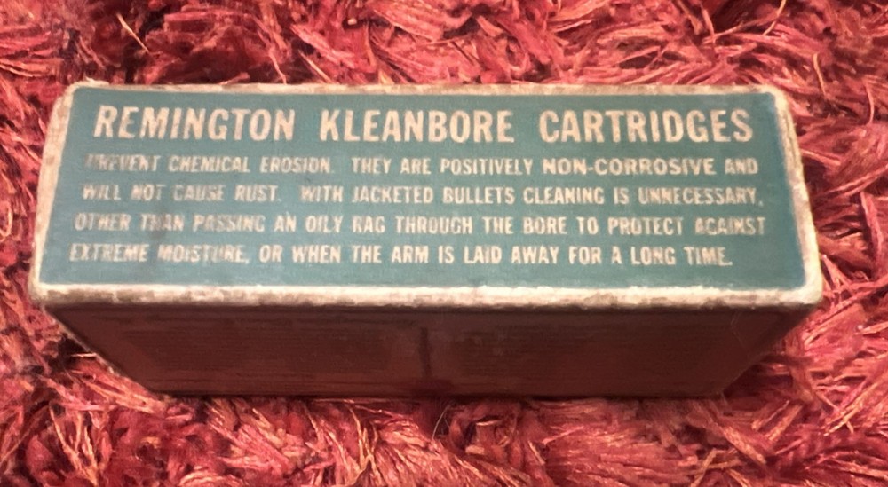 Remington Kleanbore .25 6.35 Automatic UMC Dogbone Empty Box