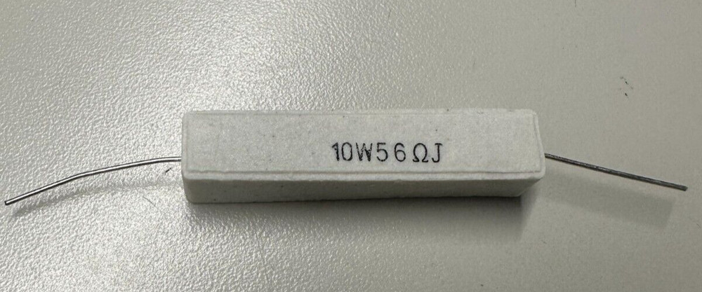 4X wirewound 10W 56ohm cement resistor 5% Power