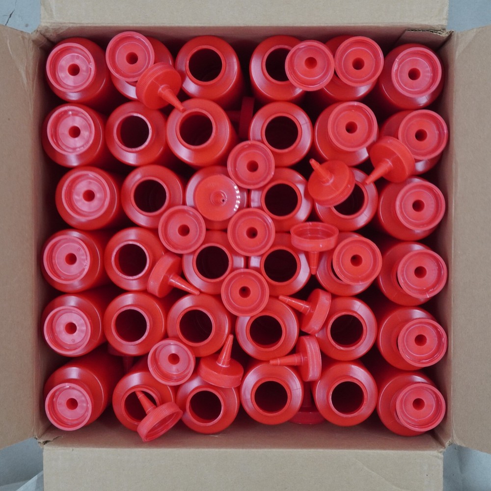 TableCraft 112K Squeeze Bottle Qty 36 12 Oz Red Cone Tip