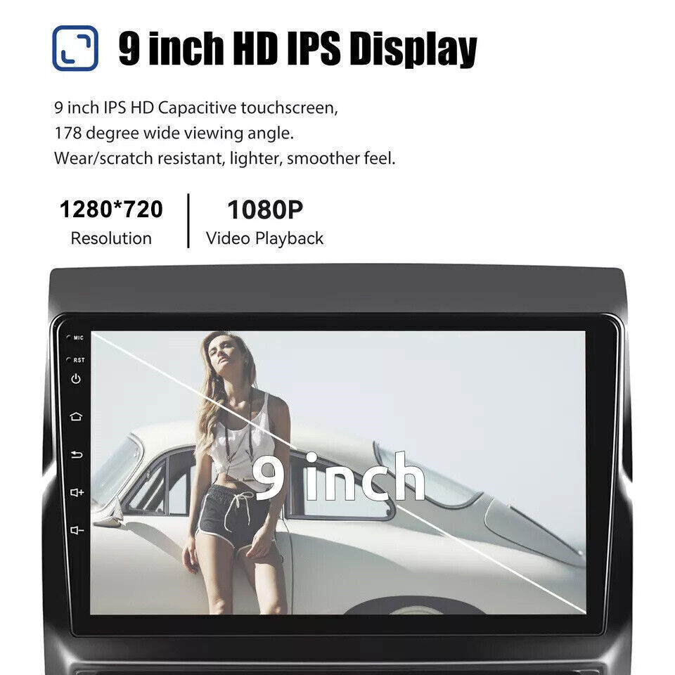 Android 13.0 Car Stereo Radio Wifi Apple CarPlay GPS For Toyota Tacoma 2005-2013