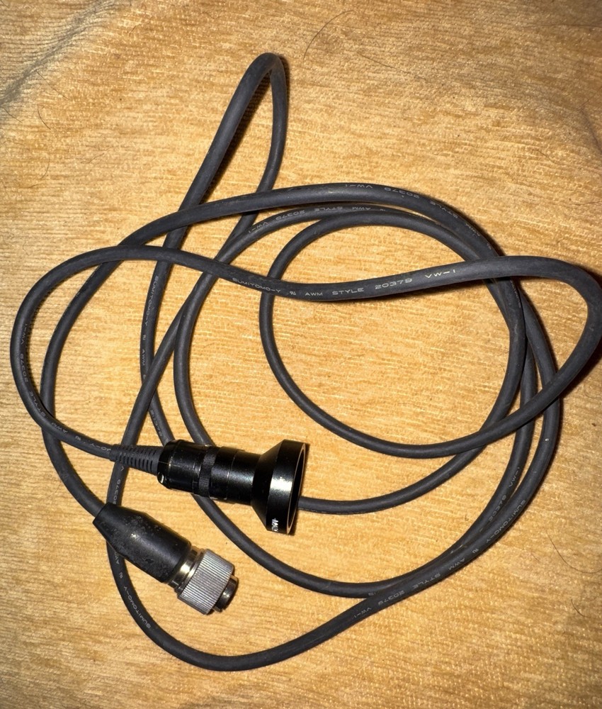 Optical Microscope Mini Camera With Cable. Made In Japan. AS IS